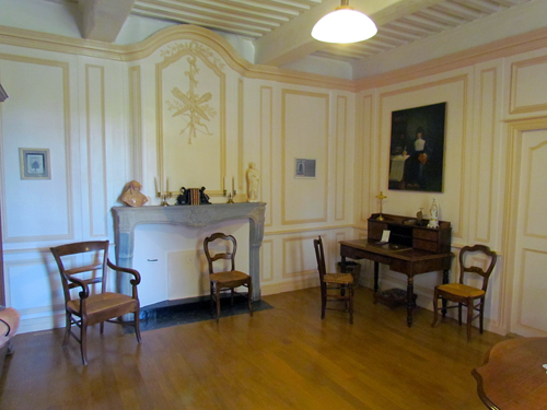 <p>Anne-Marie's office, Cluny</p>